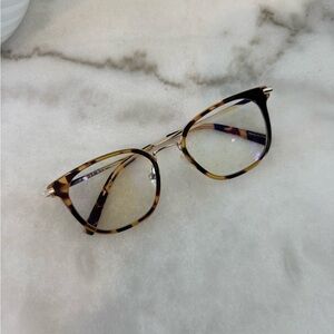 Rebel Kin Tortoise Shell Bluelight Glasses (no prescription)